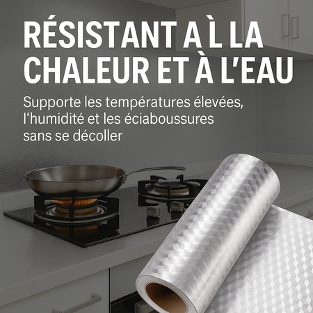 Film Adhésif Aluminium – Donnez un nouveau visage à votre cuisine !