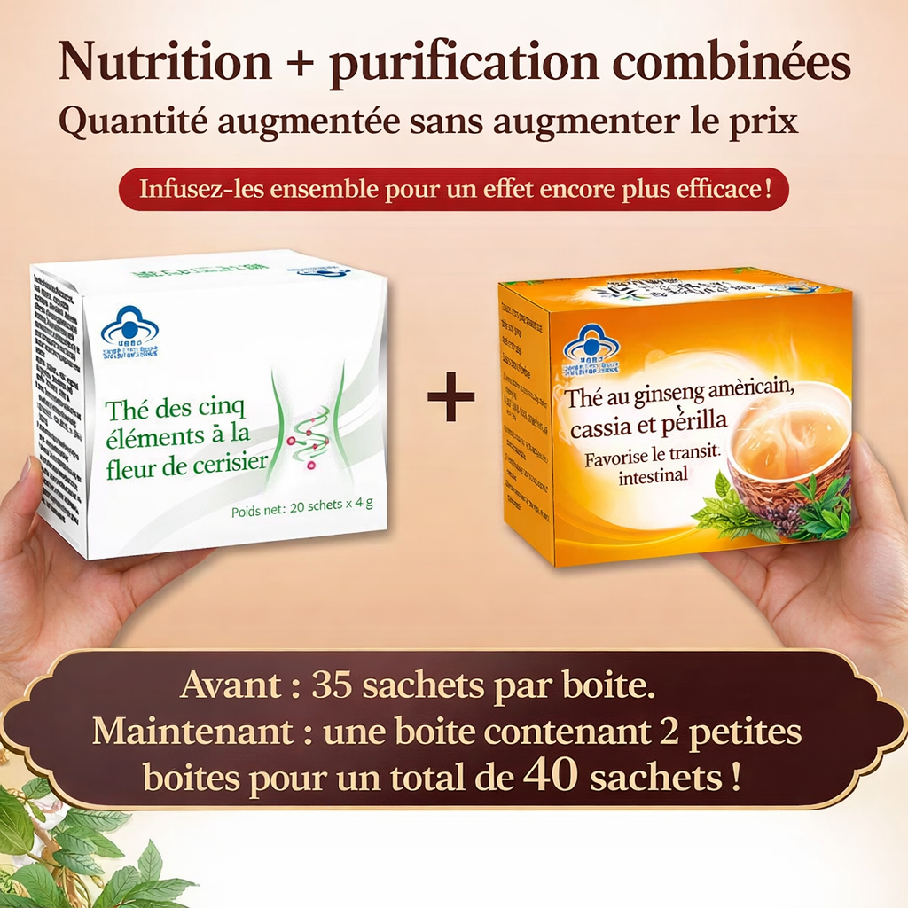 Thé Anti constipation 100% naturel