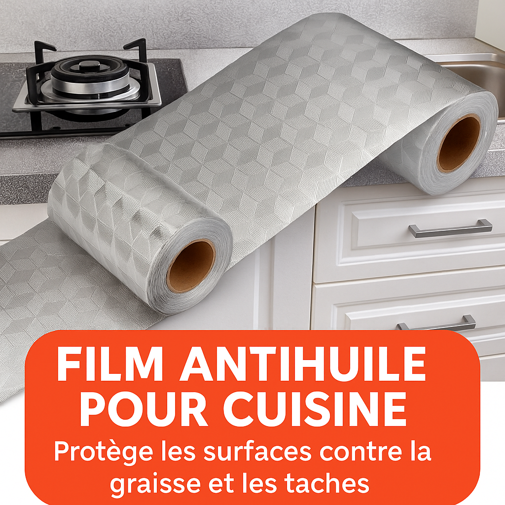Film Adhésif Aluminium – Donnez un nouveau visage à votre cuisine !