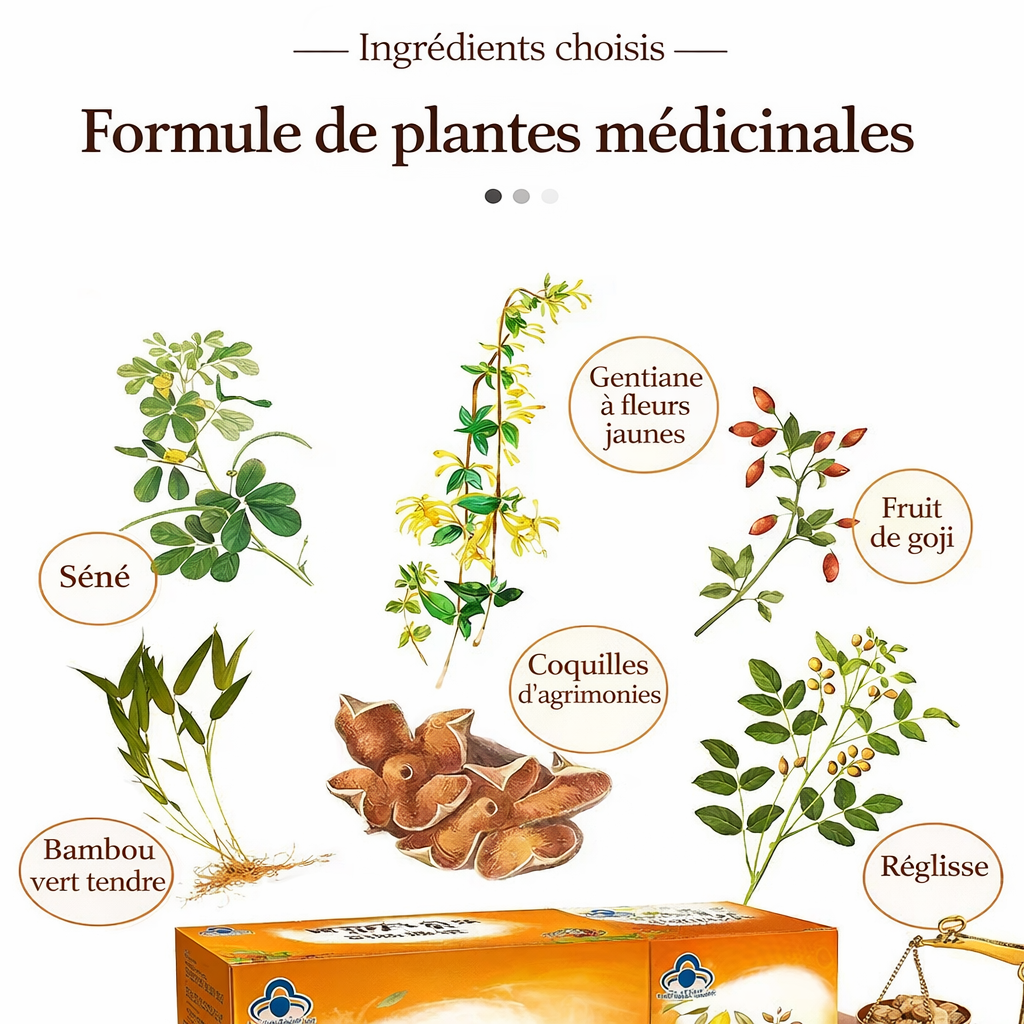 Thé Anti constipation 100% naturel