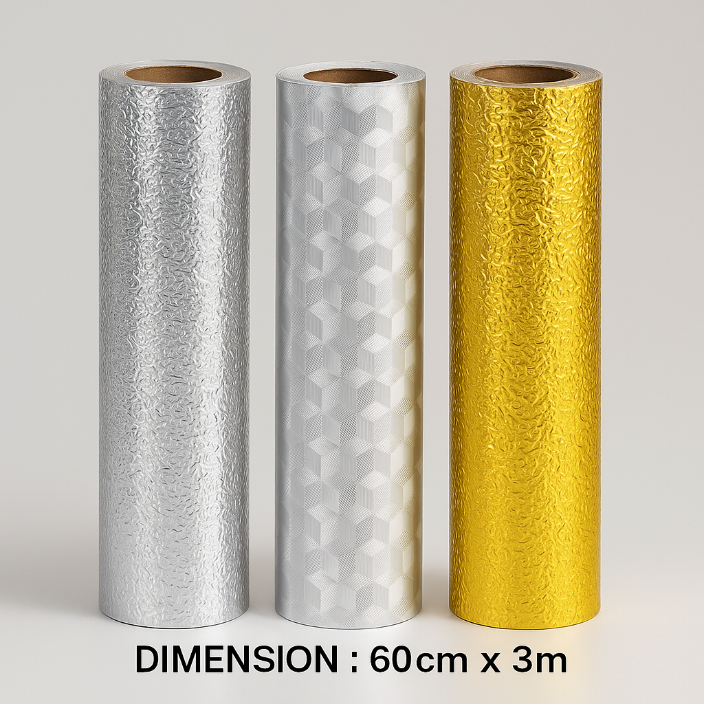 Film Adhésif Aluminium – Donnez un nouveau visage à votre cuisine !