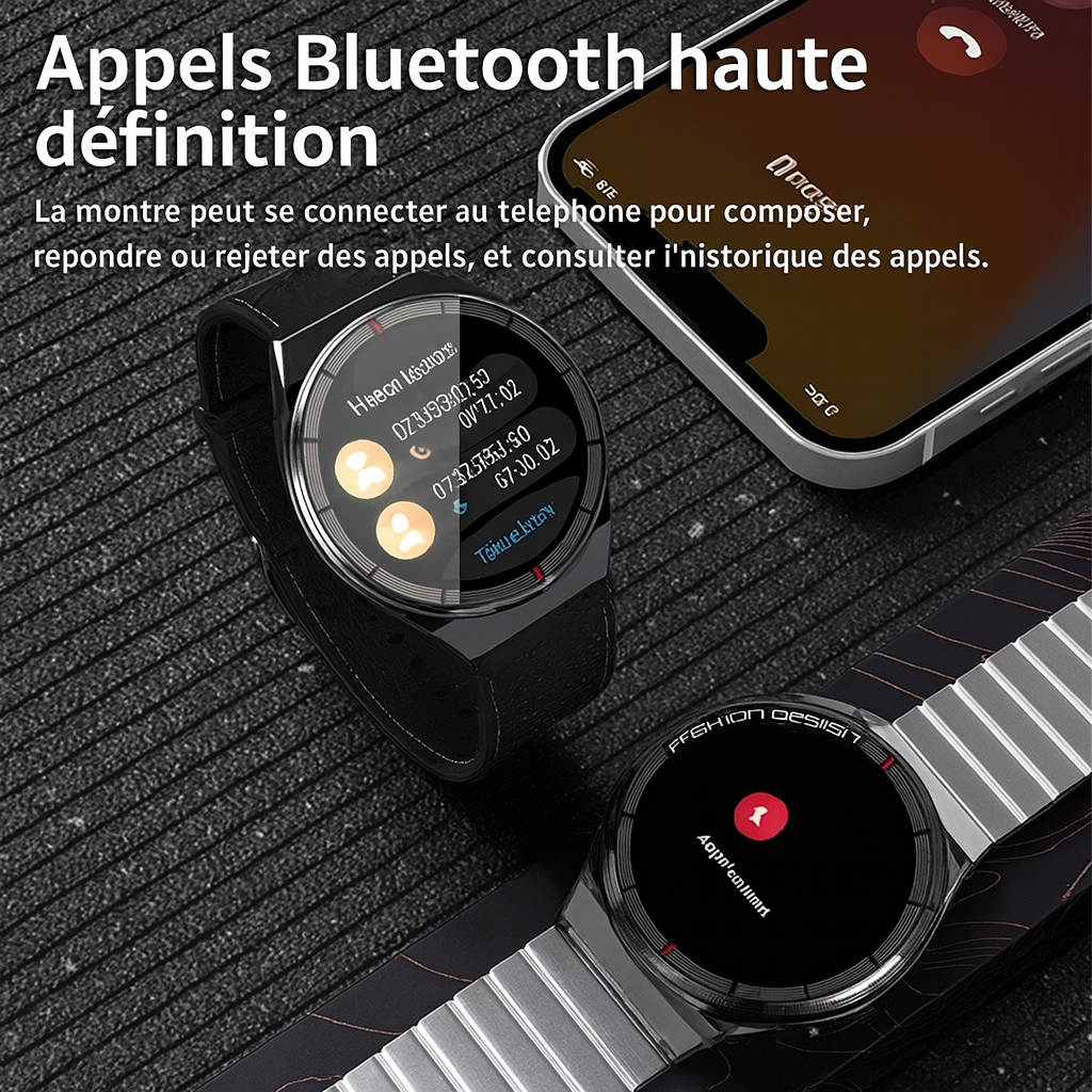 Business Smartwatch H4 Pro Max :  une montre connectée premium pensée pour ceux qui recherchent l’élégance et technologies.