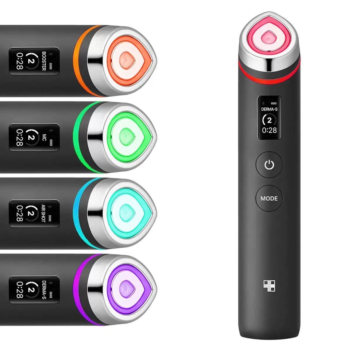 Booster Pro 4 Modes Appareil Coréen Peau Éclat “Glass Skin” | Raffermit, Réduit les Pores et Multiplie l’Efficacité de vos Soins